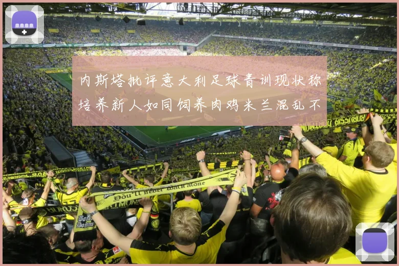 内斯塔批评意大利足球青训现状称培养新人如同饲养肉鸡米兰混乱不堪